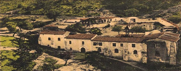 Panoramic view of the Magaravank (1926)