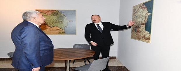 Aliyev Angered by Armenian Toponyms on Azerbaijani Museum Maps, Orders New Ones
