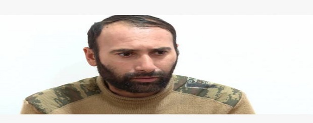 Azerbaijani war prisoner Emin Beşkalin Zahir oglu